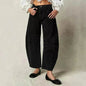 Fashion Loose Wide-leg Pants Summer Sports Straight  Casual Cotton Trousers Women's Trouser Pant - www.Shopthatapp.com