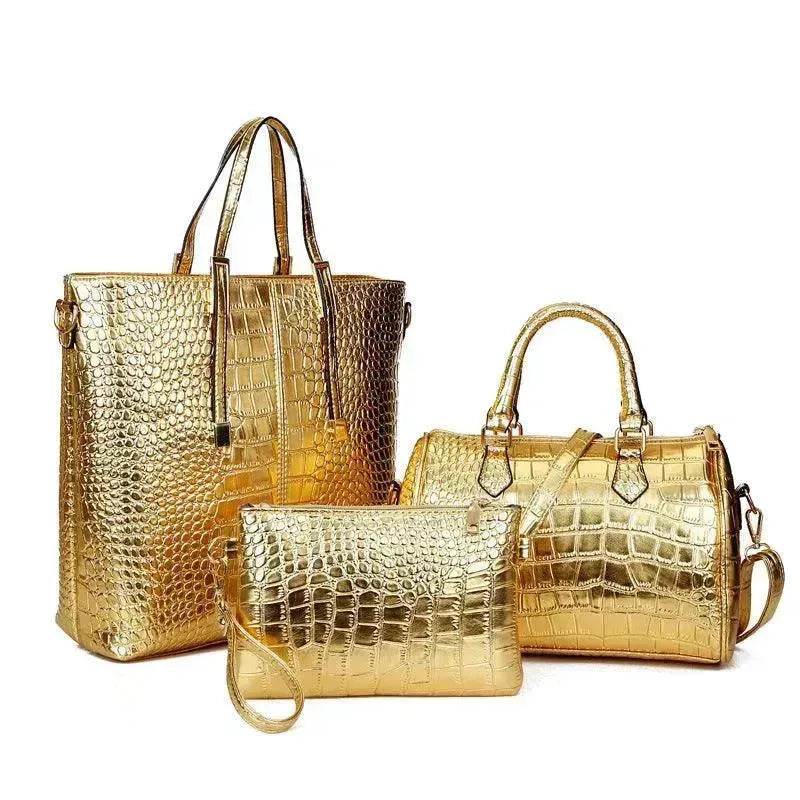 Fashion Three-piece Work Travel Women's  handbag - www.Shopthatapp.com
