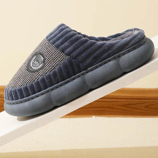 Plush Slippers – Warm Non-Slip PVC Overshoe Home Footwear - www.Shopthatapp.com