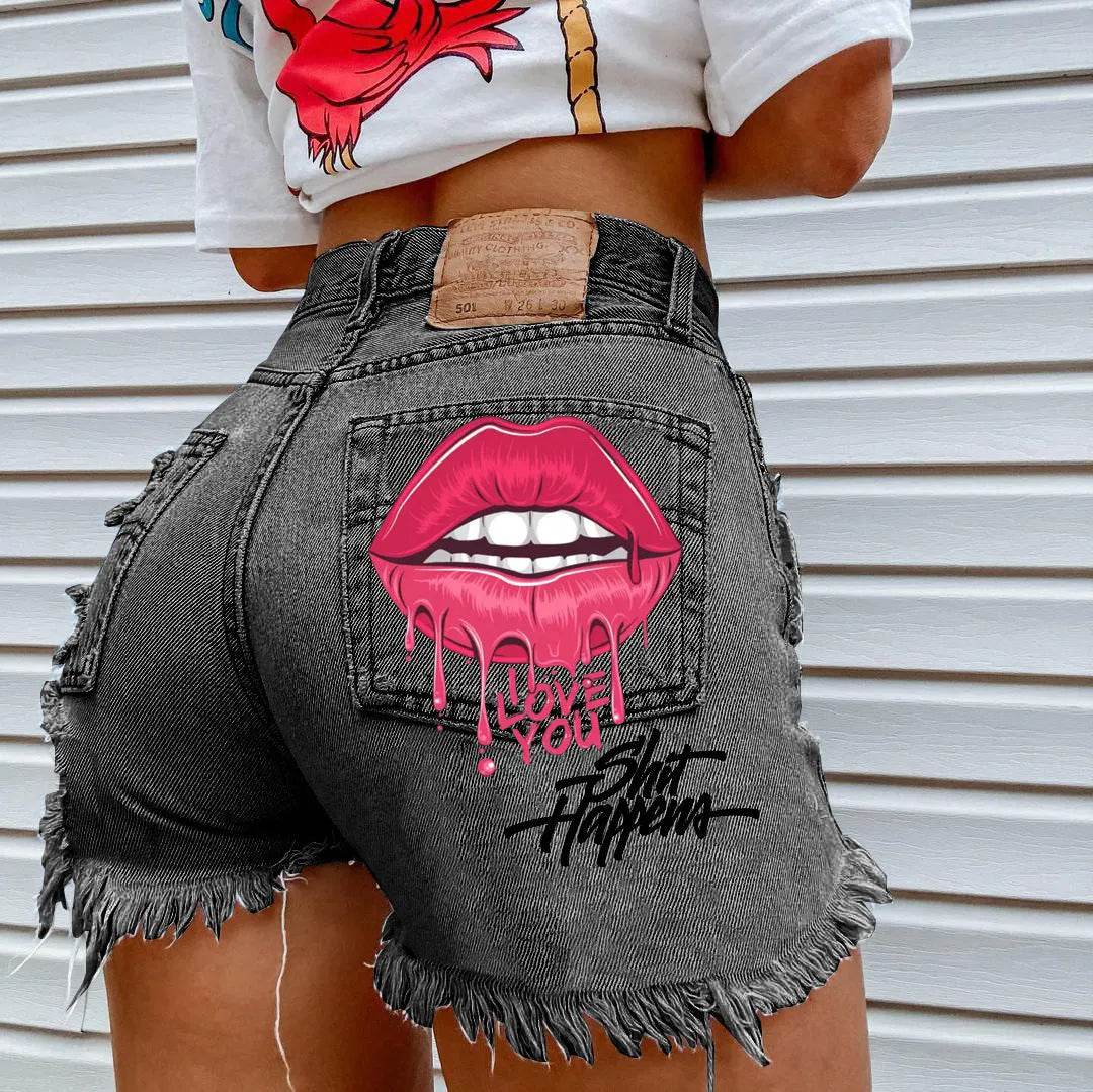 Fashion Ripped Denim Shorts For Women - www.Shopthatapp.com