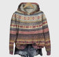 Print Christmas Holiday Casual Hoodie Sweater Pullover - www.Shopthatapp.com