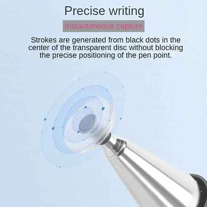 Stylet avec pointe disque et coque magnétique compatible avec tablettes iOS et Surface