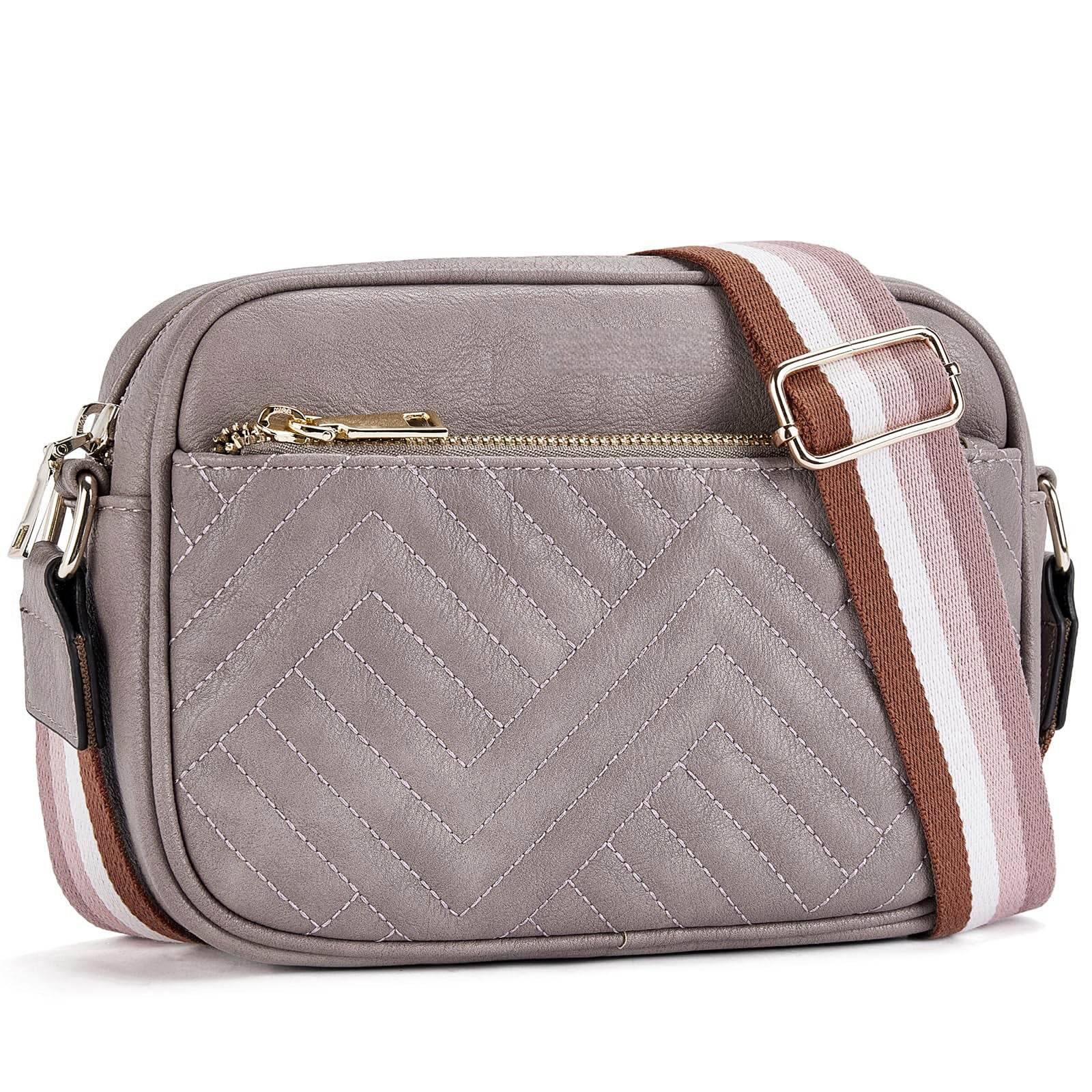 Daily Matching PU Leather Business Commute Zipper Crossbody Bags for women - www.Shopthatapp.com