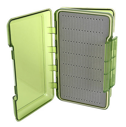 Waterproof Streamer Slit Foam Fly Box - Double Sided - Large - www.Shopthatapp.com