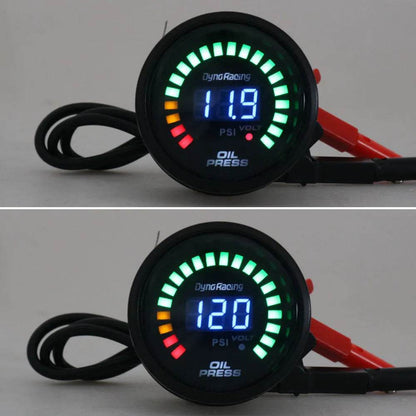 Automobile Car Refitted Oil Pressure Gauge With Sensor - www.Shopthatapp.com