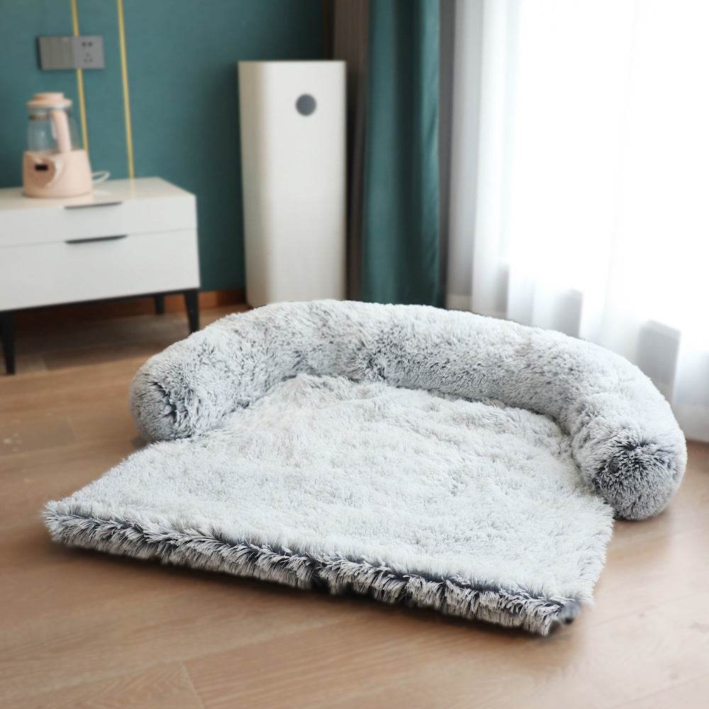 Removable Pet bed Mat Sofa Dog Bed Plush Pet Bed - www.Shopthatapp.com