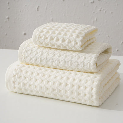 Waffle Cotton Yarn Air Conditioner Summer Cooling Duvet Solid Color Dormitory Comforter - www.Shopthatapp.com