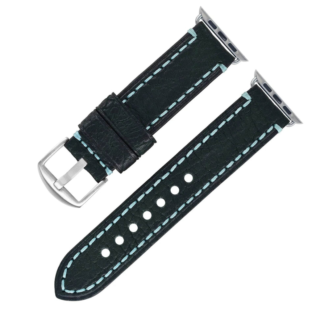 Casual Simple Top Layer Cow Leather Watch Strap - www.Shopthatapp.com
