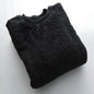 Autumn And Winter Plush Fuzzy Crewneck Pullover top for male - www.Shopthatapp.com