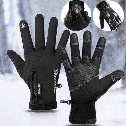 Winter Gloves Touchscreen Non-Slip Unisex Waterproof Windproof Warm Cycling Ski Sports Gloves Women Men - www.Shopthatapp.com