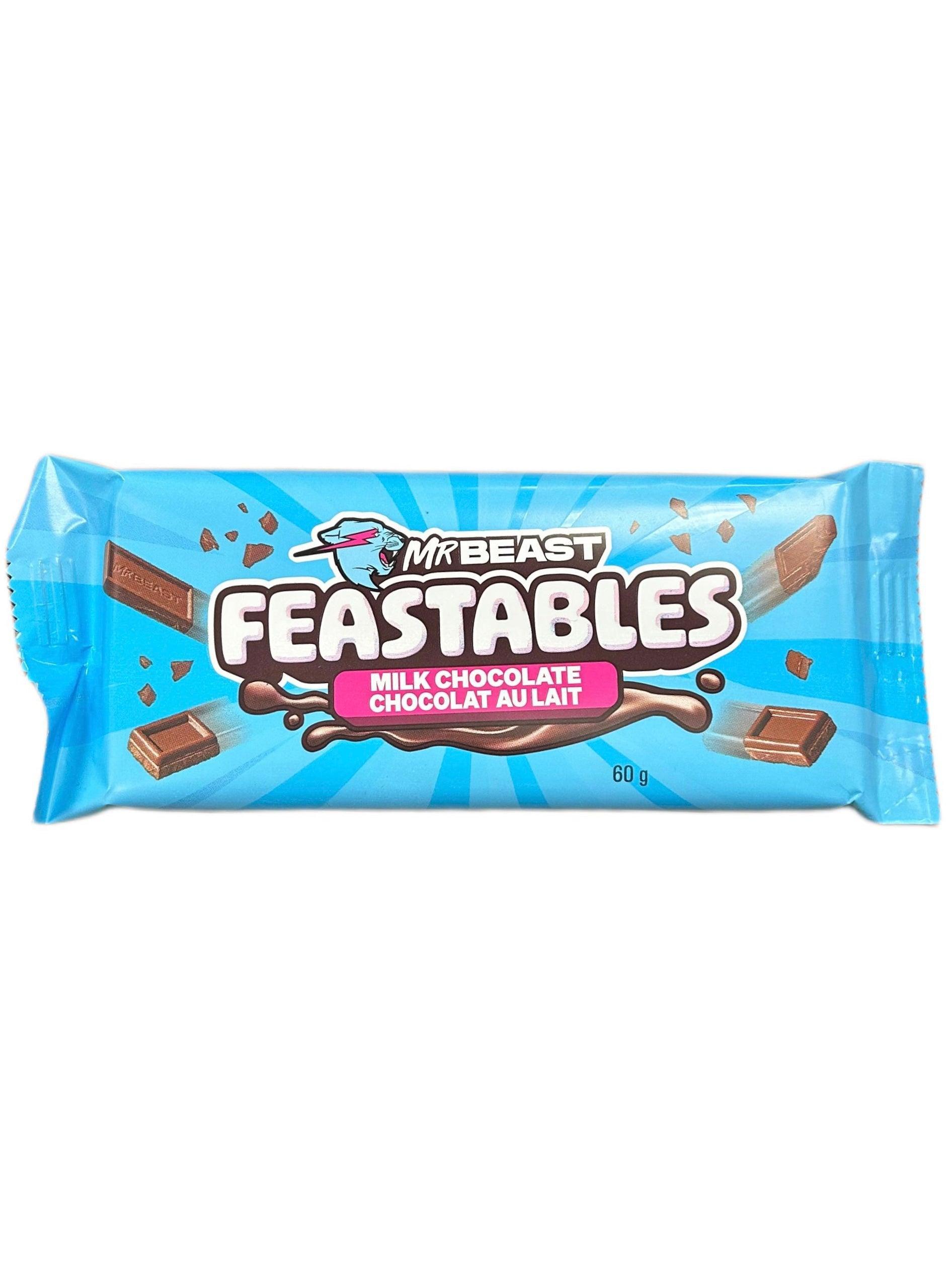 Feastables Mr.Beast Milk Chocolate 60G *NEW DESIGN* - www.Shopthatapp.com