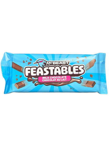 Feastables Mr.Beast Milk Chocolate 60G *NEW DESIGN* - www.Shopthatapp.com