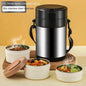 304 Stainless Steel Large Capacity Vacuum Thermal Insulated Lunch Box - www.Shopthatapp.com