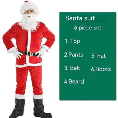 Christmas Costume Men's And Women's Clothing Full Set Performance Costume - www.Shopthatapp.com