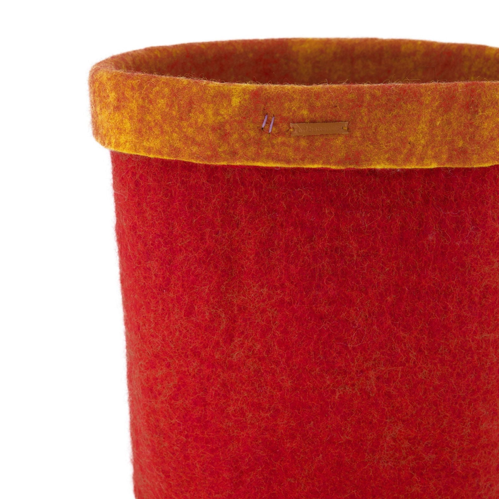 Felt Storage Basket - Red - www.Shopthatapp.com