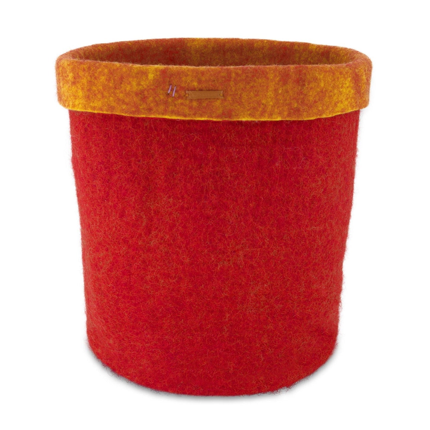 Felt Storage Basket - Red - www.Shopthatapp.com