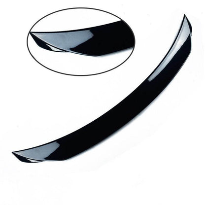Model 14-21 Mazda 3 Exela Modified Tail Trim Sports Bright Black Tail Blade Large Fixed Wind Surrounded - www.Shopthatapp.com