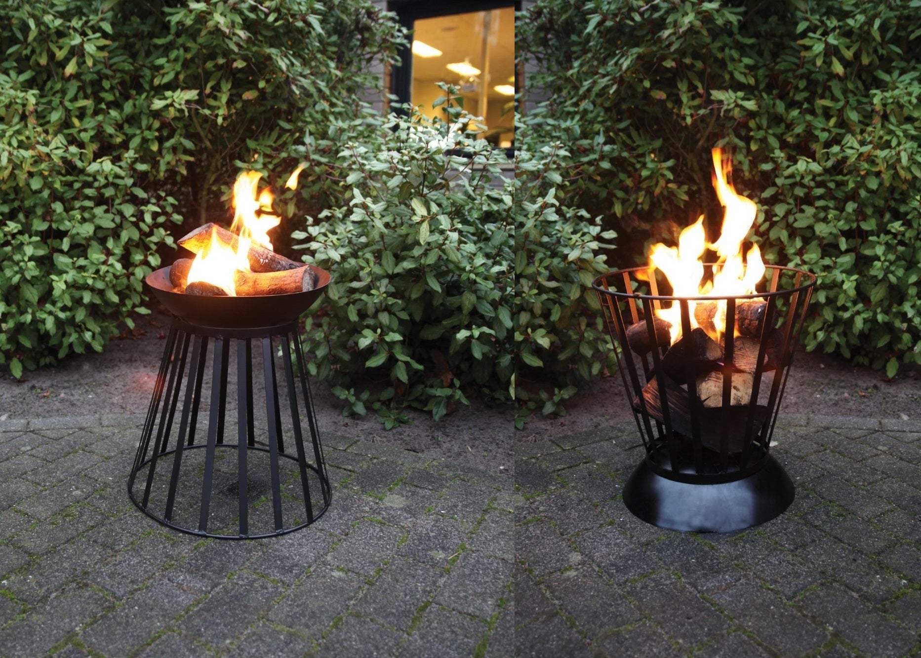 Fire Basket/Fire Bowl Turnable - www.Shopthatapp.com