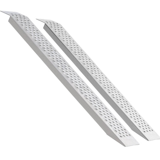47.2 X 8.5 Aluminum Ramps 880 LBS Capacity Loading Ramps 2PCS - www.Shopthatapp.com