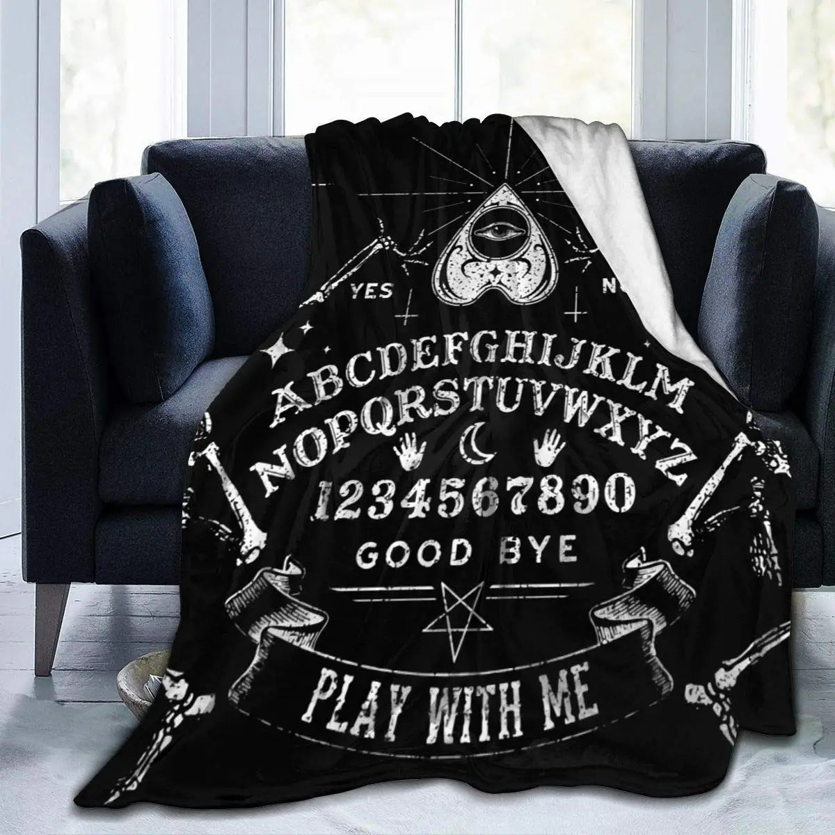 Halloween Witch Blanket Flannel Blanket - www.Shopthatapp.com