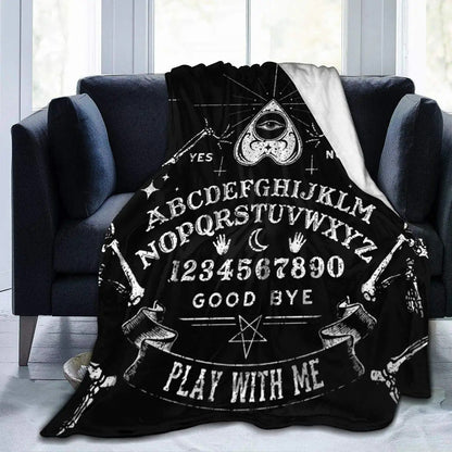 Halloween Witch Blanket Flannel Blanket - www.Shopthatapp.com