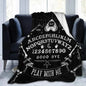 Halloween Witch Blanket Flannel Blanket - www.Shopthatapp.com