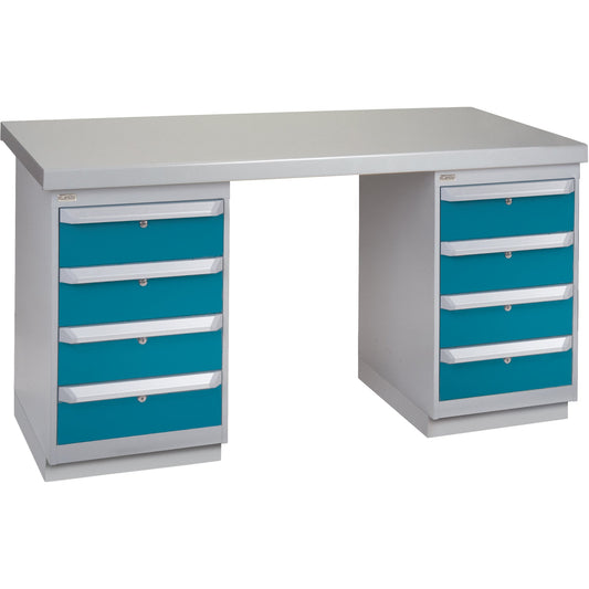 Pre-Designed Workbench, 60" W x 36" D x 34" H, 2500 lbs. Capacity - www.Shopthatapp.com