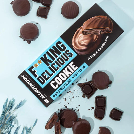 Fitking Cookie Double Chocolate - 128g - www.Shopthatapp.com