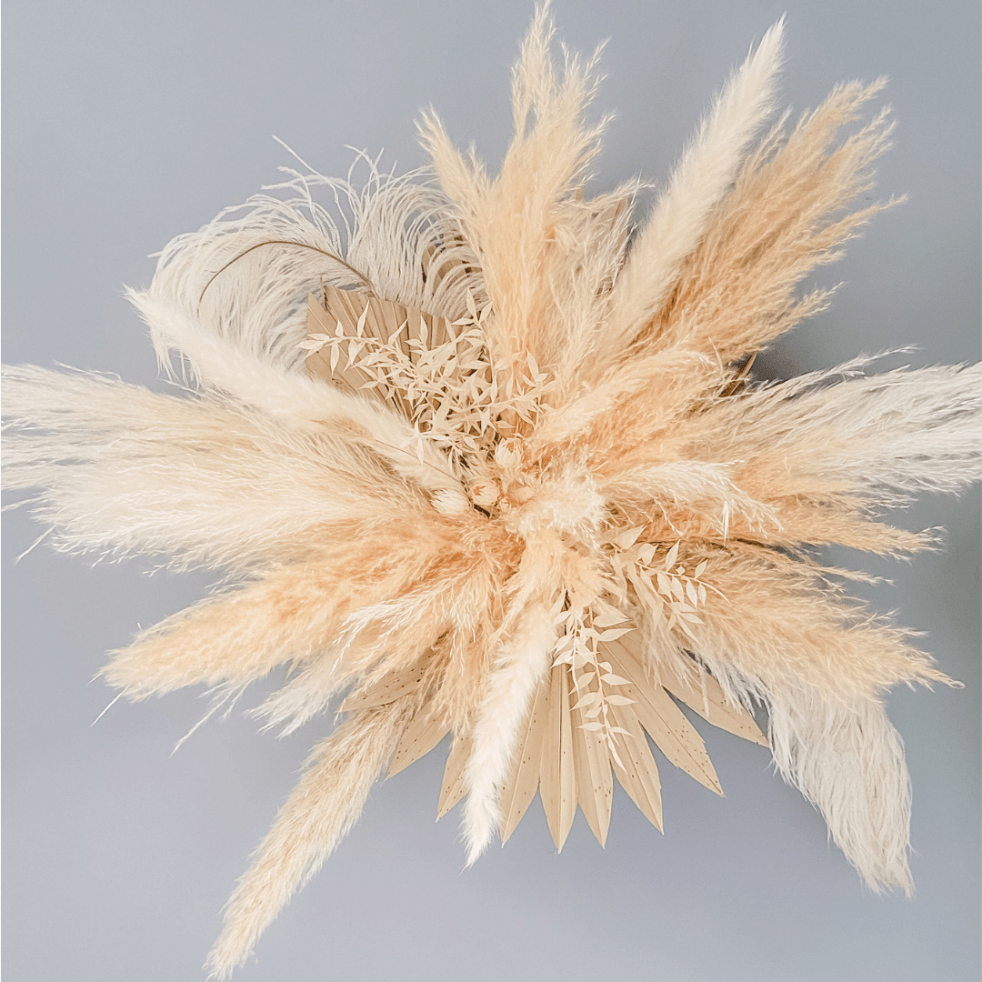 Floral Installation - Boho Neutral - www.Shopthatapp.com