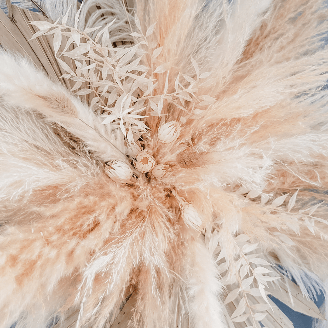 Floral Installation - Boho Neutral - www.Shopthatapp.com