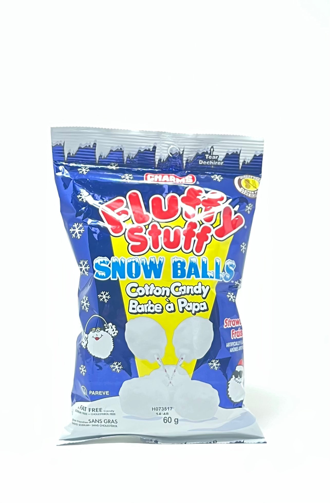 Fluffy Stuff Snow Balls Cotton Candy - www.Shopthatapp.com