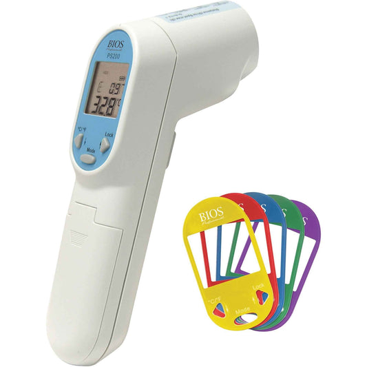 Food Service Infrared Thermometers, -76° - 932° F ( -60° - 500° C ), 12:1, Fixed Emmissivity - www.Shopthatapp.com
