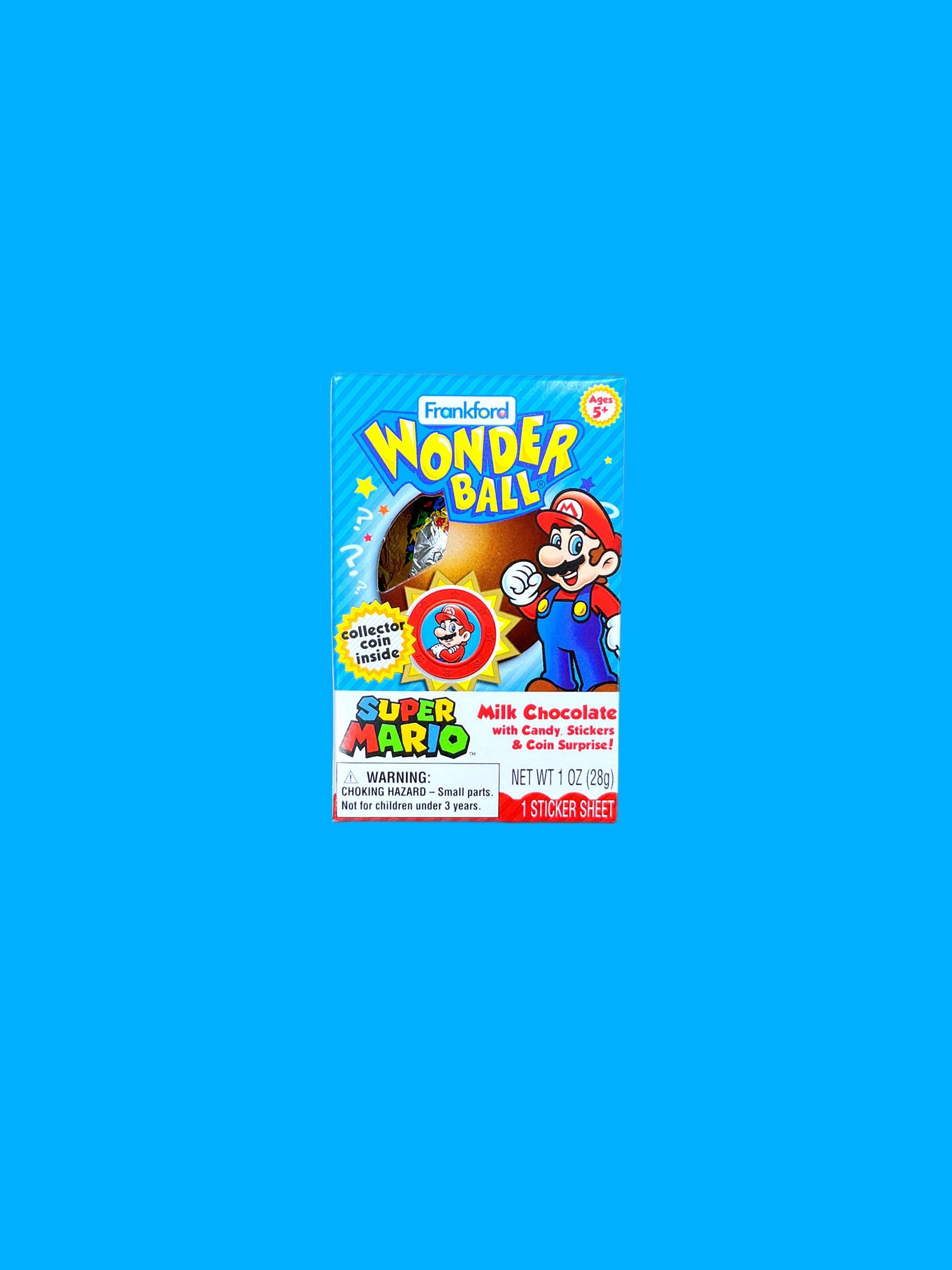Frankford Wonder Ball Super Mario Milk Chocolate 28G - www.Shopthatapp.com