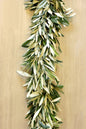 Fresh Garland Table Runner  - Eucalyptus, Baby' Breath, Ruscus - www.Shopthatapp.com