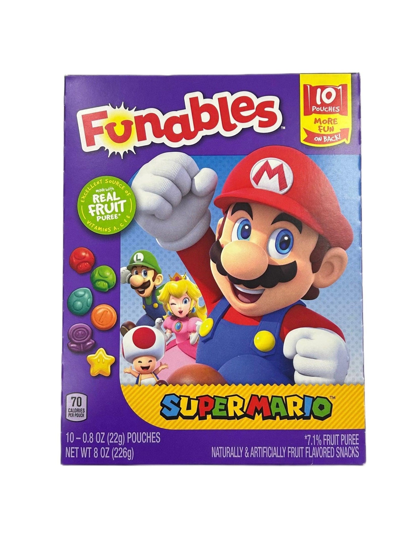 Funables Super Mario Fruit Snacks Characters - www.Shopthatapp.com