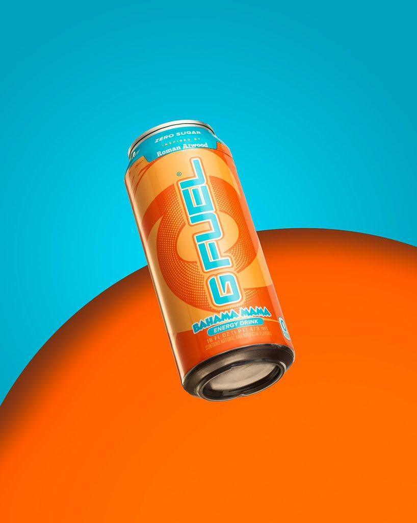 G Fuel Roman Atwood Bahama Mama Energy Drink - www.Shopthatapp.com