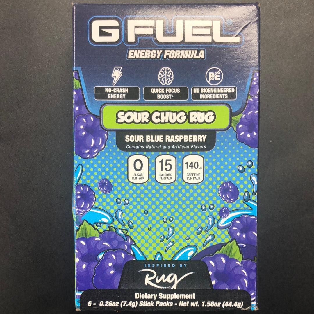 G Fuel Sour Chug Rug Drink Mix - 6 Packets - www.Shopthatapp.com