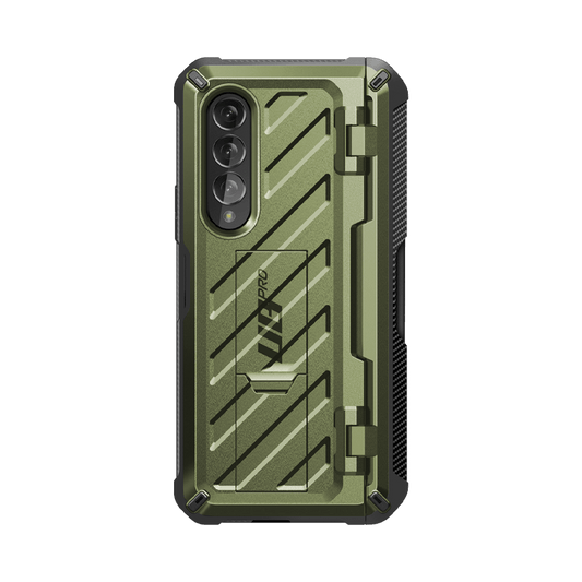 Galaxy Z Fold4 Unicorn Beetle PRO Rugged Case with S-Pen Holder-Dark Green - www.Shopthatapp.com