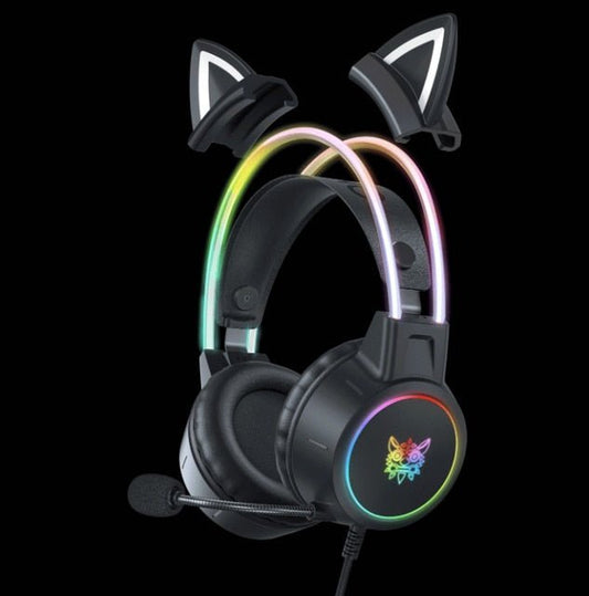 ONIKUMA X15Pro RGB Gaming Headset USB Wired 3.5mm Stereo - www.Shopthatapp.com