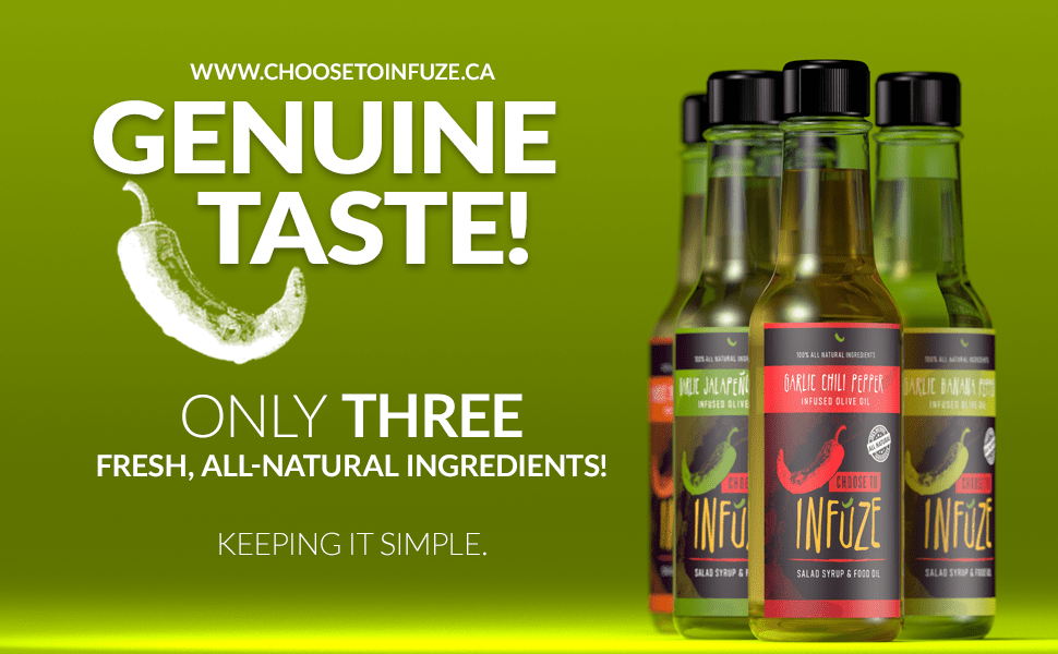 Garlic Jalapeño Infused Olive Oil 250 ml (8.5 oz) - www.Shopthatapp.com