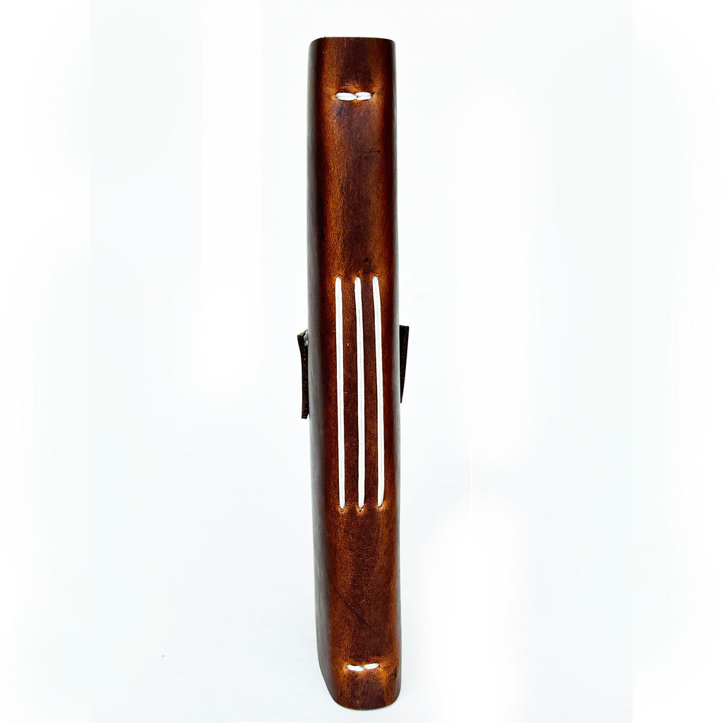 Genuine Leather Hiking Logbook - www.Shopthatapp.com