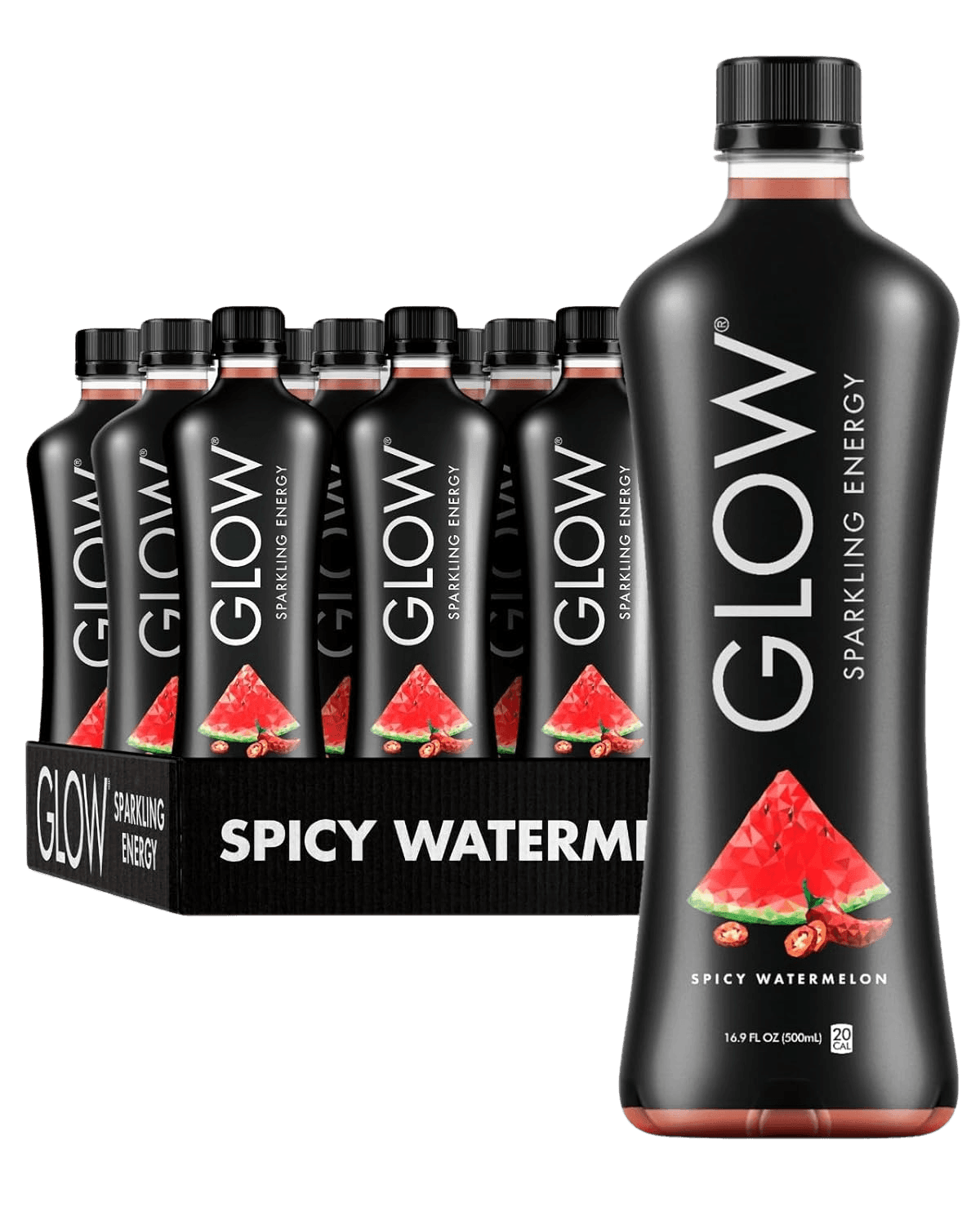 GLOW Sparkling Energy Kylie Jenner Exclusive - Spicy Watermelon - Canadian Edition - www.Shopthatapp.com
