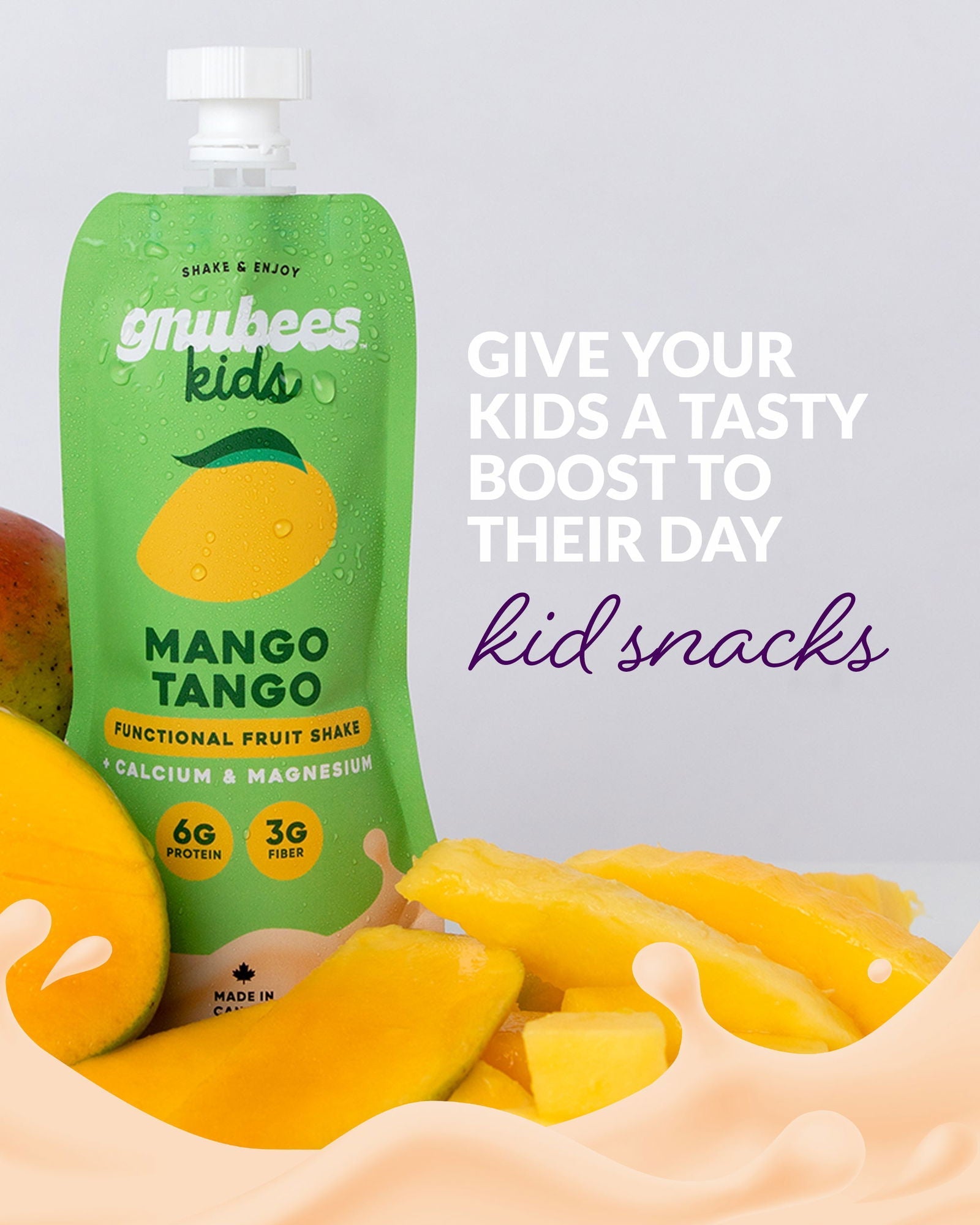 gnubees kids Sampler Pack (6-7 pouches) - www.Shopthatapp.com