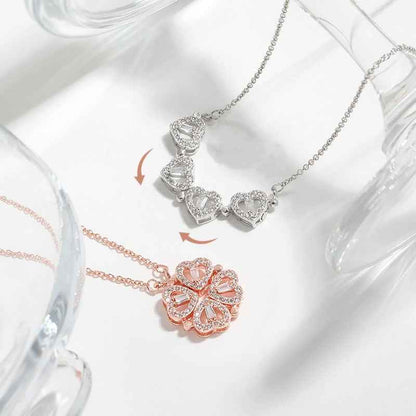 Lost and Found Jewelers Gold Clover Necklace