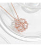 Lost and Found Jewelers Gold Clover Necklace