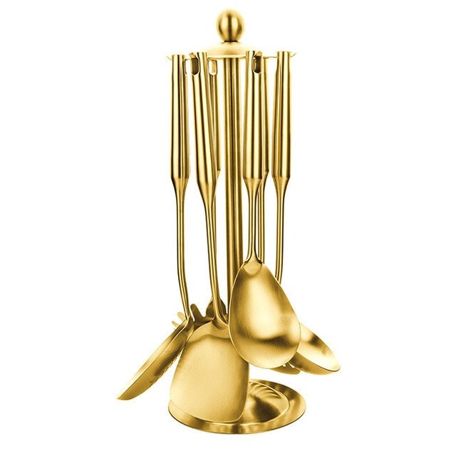 Golden Cooking Set - www.Shopthatapp.com