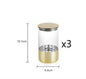 Golden Lid Glass Jar - www.Shopthatapp.com