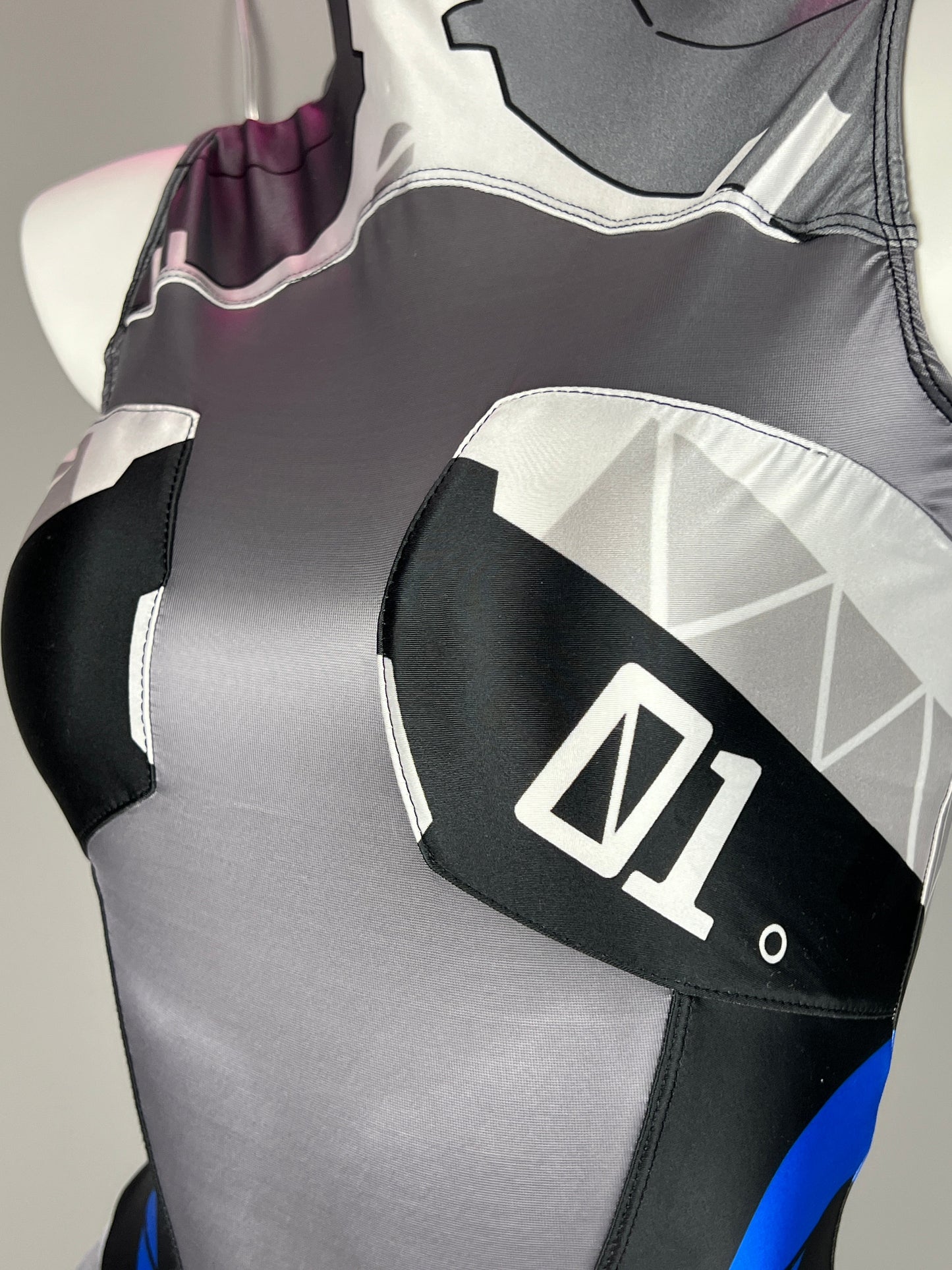 Anime Sci-Fi Spandex Cosplay Open Crotch Bodysuit Costume Lingerie Zentai - www.Shopthatapp.com