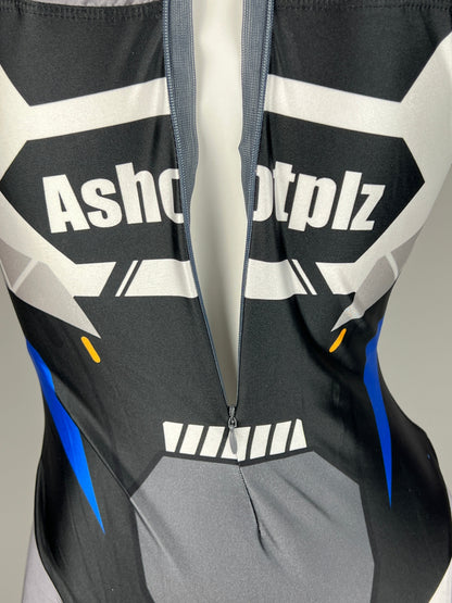 Anime Sci-Fi Spandex Cosplay Open Crotch Bodysuit Costume Lingerie Zentai - www.Shopthatapp.com