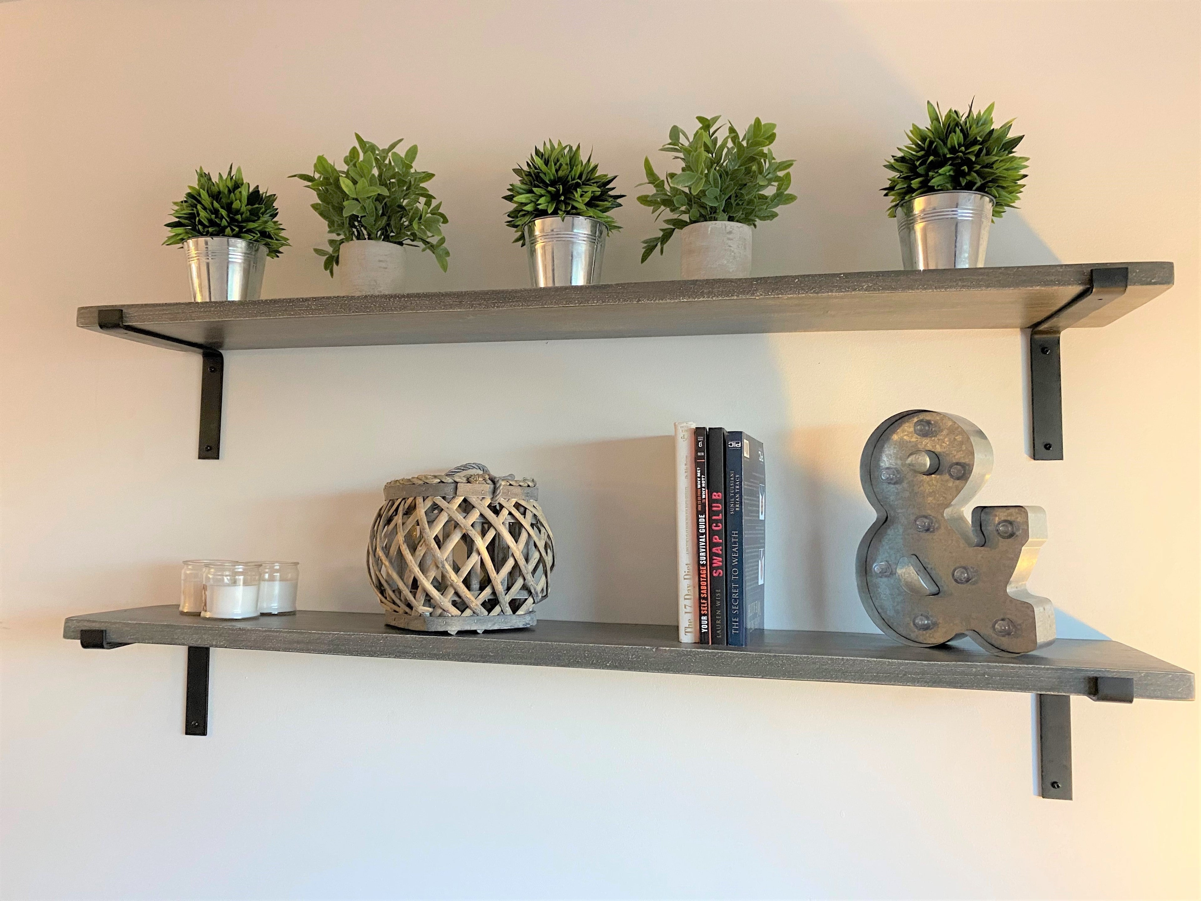 Tablette en bois récuperer 1'' Epaiseur - www.Shopthatapp.com